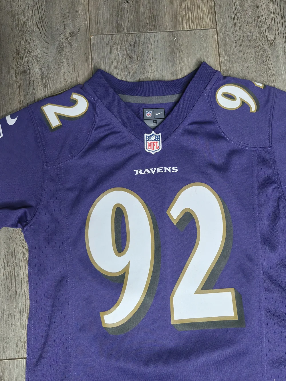Nike Kids Baltimore Ravens Purple #92 Football Jersey
